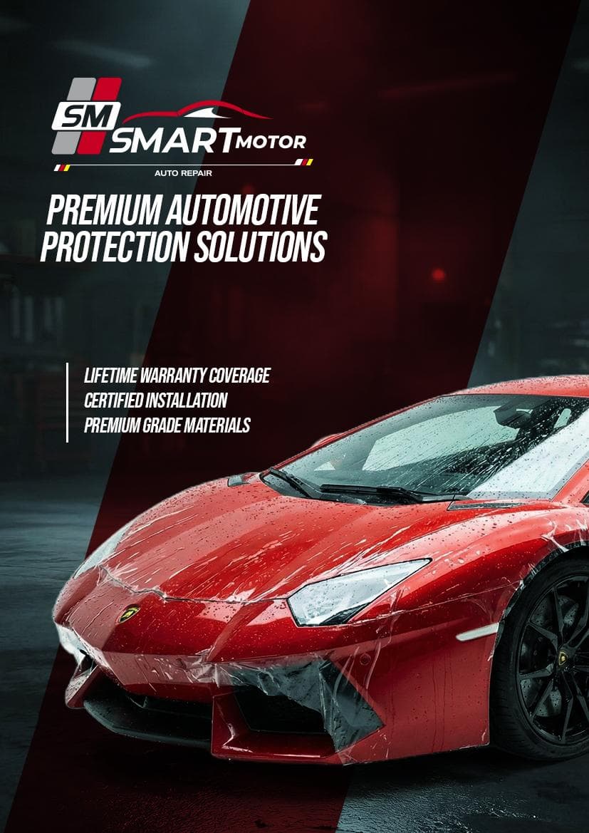 Premium Automotive Protection Solutions Service Package at Smart Motor Abu Dhabi